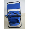 Easy carry folding fishing chair with backpack